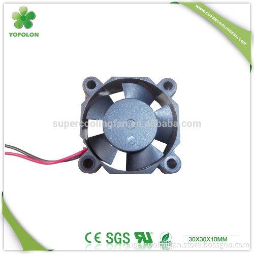 30x30x10mm RC toyon cooling fan, 12V mini fan, small RC car fan